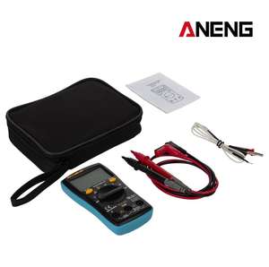 มัลติมิเตอร์ดิจิตอลอเนกประสงค์ <span class=keywords><strong>ANENG</strong></span> AN8002 รุ่นใหม่ล่าสุด 6000 ค่า ความแม่นยำสูง วัดอุณหภูมิ AC/DC แบบพกพา - Product Image 5