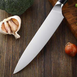 Cuchillo de Cocina Profesional de 8 Pulgadas con Hoja de Acero Inoxidable 5CR15 y Mango de Madera, Cuchillos Afilados para Frutas y Pan - Product Image 3