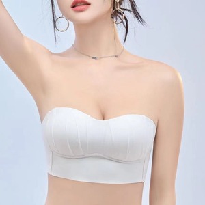 Women's Anti-glare Non-marking Non-steel Ring Summer <b>Thin</b> Section <b>Bra</b> Underwear Fashion - Product Image 3
