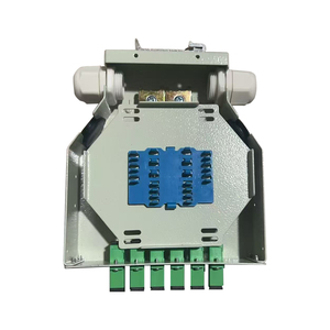 Boîtier de raccordement à fibre optique monté sur rail DIN ODF-Options de connecteur SC/UPC/<span class=keywords><strong>APC</strong></span> à 6 ports - Product Image 4