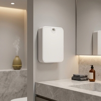 Diffuseur d'arômes ultrasonique mural, contrôlé par application, fonctionne sur batterie, désodorisant silencieux, grande capacité, utilisation domestique en intérieur