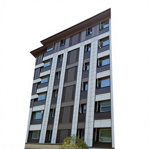 Murs-rideaux en aluminium modernes anodisés anti-corrosion pour l'extérieur des bâtiments - Product Image 1