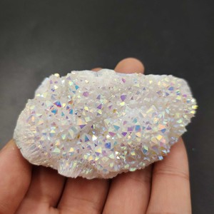 Irregular Size Angel Aura <b>Crystal</b> <b>Cluster</b> Healing Stones Natural Gemstones Aura Color <b>Crystal</b> <b>Cluster</b> - Product Image 4