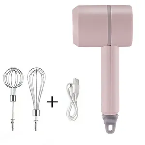 online Top Sale Hand Mixer Electric Multi speed Hand Mixer Turbo Button Easy Eject Button 3 Attachments Beaters Dough Hook Whisk