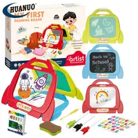kids magnetic drawing board plastic double