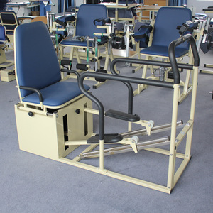 เครื่องฝึกฟื้นฟูขาส่วนล่าง Jin Yu ขนาด 160x67x117 ซม. อุปกรณ์พยุงหลังผ่าตัดทำจากเหล็ก - Product Image 2