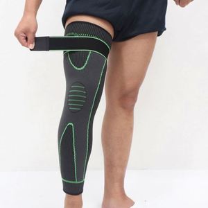 1 Pcs Compression Shin Pads Support Stripe Sport Sleeve Arthritis Joint Pain Protector Adjustable Elastic Breathable Unisex Keep - Product Image 4