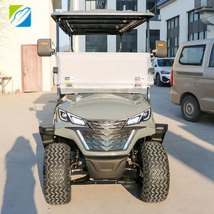 Robetaa Multifunctionele Off-Road Kar Sightseeing Hotel Beveiligingspatrouillewagen Elektrische Vierwieler 6-persoons Voertuig Golfkar - Product Image 6