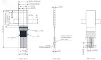 Module d'affichage OLED haute résolution SeeYA SY049WDM01 0,49 pouce 1920x1080 1800 nits pour appareil d'imagerie thermique