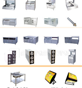 โต๊ะทำงานกลางครัวสแตนเลสสำหรับร้านอาหารฟาสต์ฟู้ด รุ่น K1527-1 - Product Image 5