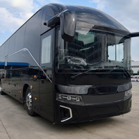 Autocar VIP de luxe 50 places, 12,5 m, à un étage, pour les voyages longue distance |   avec toilettes et port USB |   Moteur Cummins/Weichai