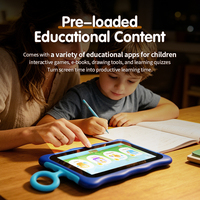 Tablette Android la plus vendue, écran HD 7 pouces, processeur MTK Quad Core, Wi-Fi, nouvelle pour l'apprentissage et les jeux des enfants