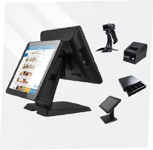 Caisse Enregistreuse Tactile POS - Écran 20,4 Pouces, 8 Go RAM, 128 Go SSD, Windows, Pour Commerce Ou Restaurant