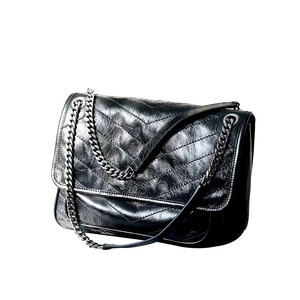 Sac à main pour femme de créateur, en cuir véritable matelassé, avec chaîne, sac à bandoulière, sac à main de luxe pour un usage quotidien - Product Image 4