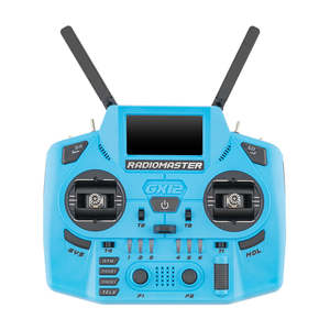 RadioMaster GX12 Crush M2 Gemini X Transmisor de Radio RC de Doble Banda ELRS GX01 con Gimbal Hall CNC EdgeTX - Product Image 3