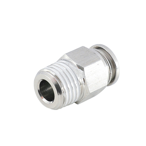 ข้อต่อสแตนเลสแบบตรงชนิดลม ZKQG2H สำหรับเชื่อมต่อสายลม - Product Image 3