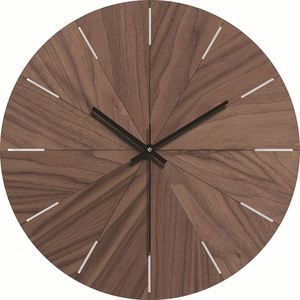 Reloj de Pared de Madera Estilo Galería de Arte, Reloj Redondo Creativo con Acabado de Madera, Regalo Ideal para el Hogar, Sala de Estar o Galería - Product Image 2