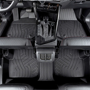 Tapis de sol de voiture All Weather <span class=keywords><strong>Model</strong></span> Y <span class=keywords><strong>3</strong></span> pièces TPE Injection Mold OEM Fit New Best Foot Mat I pour <span class=keywords><strong>Tesla</strong></span> Accessories - Product Image 1