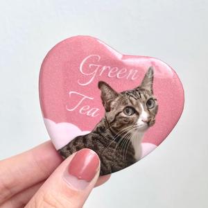 Vente en gros de badges en étain en forme de cœur, boutons personnalisés, fournisseurs de badges épingles en forme d'étoile et de cœur sur le thème de l'anime - Product Image 2