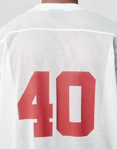 Maßgeschneiderte Mesh-Trikots Herren Ästhetische Oversize-Fit T-Shirts Fußballtrikot Großhandel - Product Image 2