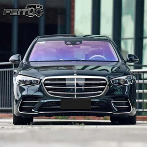 Kit de actualización de accesorios de coche FEITUO para <span class=keywords><strong>Mercedes</strong></span> W223 <span class=keywords><strong>2021</strong></span> + modificado <span class=keywords><strong>a</strong></span> S450 <span class=keywords><strong>AMG</strong></span> incluye parachoques de coche rejilla falda lateral labio trasero - Product Image 3