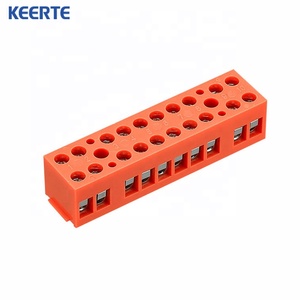 KEERTE Wholesale Price <strong>Screw</strong> Clamp <strong>Terminal</strong> <strong>Blocks</strong> Connector H3801-6 Fixed Electrical Wire Connectors <strong>Terminal</strong> <strong>Screw</strong> <strong>Block</strong> - Product Image 2