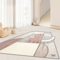 Tapis et tapis imprimés en 3D de fleurs géométriques modernes de luxe pour la maison et le salon de l'hôtel 200x300 fabriqués à la machine