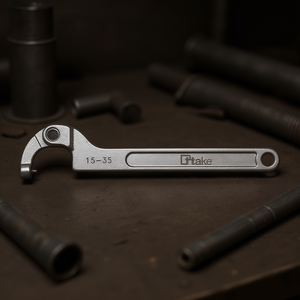 Ttake Swivel <b>Hook</b> Wrench 15-35mm Round Nose For Pipe Fitting - Product Image 3
