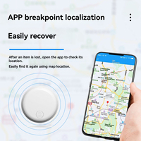 Traceur GPS intelligent Bluetooth pour animaux de compagnie (iOS), étanche, anti-perte, pour chats et chiens, avec pile bouton, sans abonnement mensuel requis