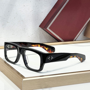 Donat Men's Square Acetate Eyeglasses <b>Frames</b> Full <b>Frame</b> Resin Lenses Polarized Blue Light Protection Fashion Trend - Product Image 4