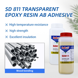 Dễ dàng kết hợp <span class=keywords><strong>1</strong></span>:<span class=keywords><strong>1</strong></span> độ bền cao sd811 minh bạch hai phần chất kết dính nhựa Epoxy AB dính <span class=keywords><strong>Silicone</strong></span> sealant - Product Image 4