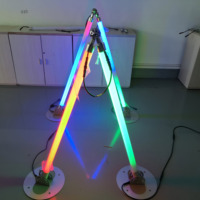 Chine Usine Plafond Décoration LED RVB DMX Contrôle Cinétique Pixel Tube Treuil Moteur