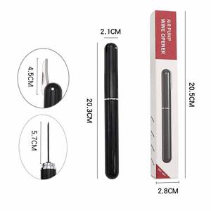 Ouvre-<span class=keywords><strong>bouteille</strong></span> <span class=keywords><strong>de</strong></span> <span class=keywords><strong>vin</strong></span> <span class=keywords><strong>Tire</strong></span>-<span class=keywords><strong>bouchon</strong></span> à pression d'air avec couteau en feuille <span class=keywords><strong>de</strong></span> coupe, bouteilles ouvertes <span class=keywords><strong>sans</strong></span> effort <span class=keywords><strong>sans</strong></span> endommager le liège - Product Image 2