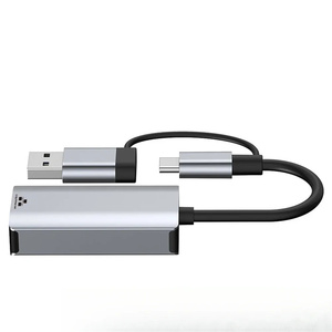 Adaptateur Ethernet USB A/C vers RJ45 2500 Mbps, convertisseur de carte réseau LAN USB <span class=keywords><strong>3</strong></span>.0 2.5G pour ordinateur portable, PC, Windows, <span class=keywords><strong>Mac</strong></span> <span class=keywords><strong>OS</strong></span> - Product Image 5