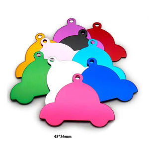 Targhette Identificative Personalizzate in Silicone per <span class=keywords><strong>Cani</strong></span> e Gatti, Medagliette in Alluminio per Collare, Etichette Antiperditа per Cuccioli - Product Image 4