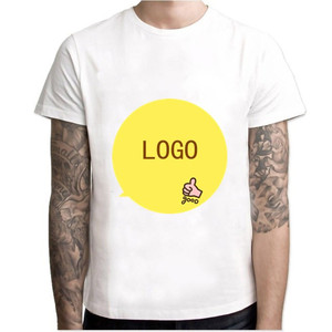 <span class=keywords><strong>Prezzo</strong></span> <span class=keywords><strong>a</strong></span> buon mercato 160gsm 100% Cotone LOGO Personalizzato Stampa Plain White T shirt per Gli Uomini - Product Image 1