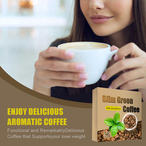 Частная этикетка потеря веса зеленый травяной растворимый кофе травяная потеря веса тонкий зеленый кофе для достижения ваших целей В фитнесе - Product Image 6