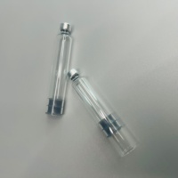 Flacon en verre de 3 ml, flacon en verre borosilicate, scellé individuellement avec base noire, étanche, approvisionnement en vrac OEM