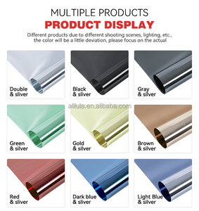 Pellicola Decorativa Riflettente Metallizzata Autoadesiva in PET Anti-UV e Antiesplosione da 2mil <span class=keywords><strong>per</strong></span> <span class=keywords><strong>Finestre</strong></span> di Edifici, a <span class=keywords><strong>Risparmio</strong></span> <span class=keywords><strong>Energetico</strong></span> Solare - Product Image 6