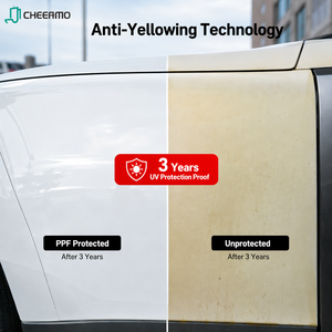 Película Protectora de Pintura para Automóviles TPU PPF Autoregenerable de 7.5mil, Hidrofóbica, Antimanchas, Fácil de Limpiar, Transparente, Directo de Fábrica - Product Image 3