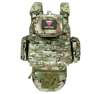 Chaleco Táctico Multifuncional de Cuerpo Completo con Camuflaje, Portaplacas, Liberación Rápida, Chaleco Táctico de Seguridad, Chaleco Táctico Desmontable - Product Image 2