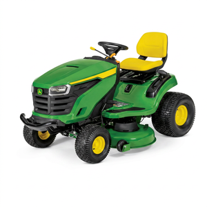 Compre el Tractor Cortacésped John Deere S220 2026, 4x4, Verde, con Asiento y Ruedas Amarillos, Fácil de Operar - Product Image 1