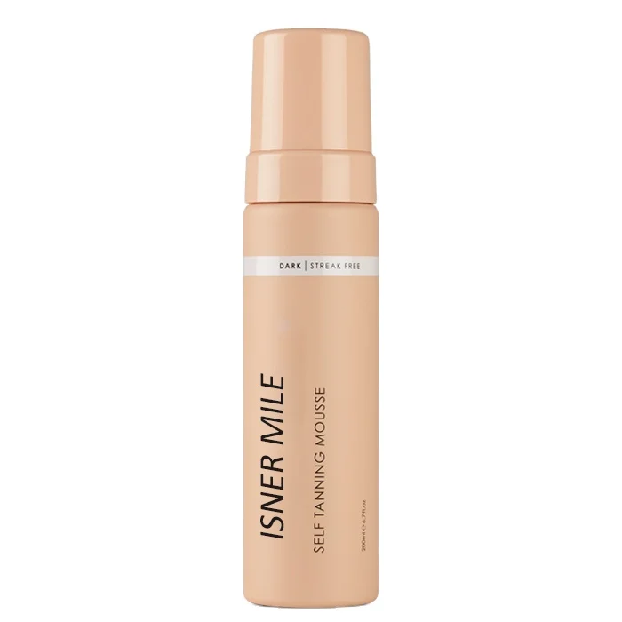 Tiefe Selbst Gerben Mousse Sonne Bräunen Schaum Selbst Tanner Dark Zutaten 200ML