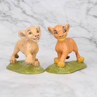 Figurine en plastique 3D du Roi Lion de la série dessin animé HY factory / Jouets en PVC personnalisés pour enfants, modèle de dessin animé Simba, petite figurine du Roi Lion
