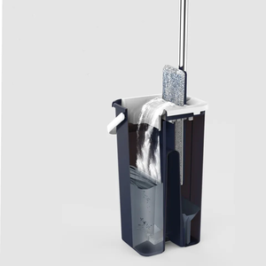 2024 <span class=keywords><strong>meilleur</strong></span> vadrouille humide et sèche en microfibre <span class=keywords><strong>seau</strong></span> maison nettoyage des sols deux vadrouille tissu microfibre lavage magique vadrouille plate - Product Image 5