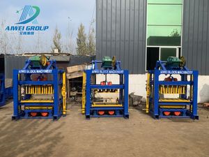 금형 선물 패키지 보내기 4-40 시멘트 몰딩 Hallow 콘크리트 연동 블록 벽돌 포장 기계 만들기 중소기업용 - Product Image 4