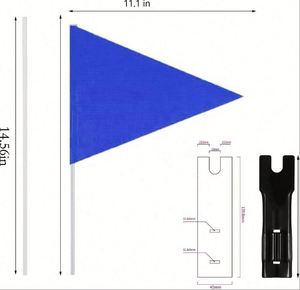 ธงความปลอดภัยสำหรับจักรยานแบบมองเห็นได้ชัดเจน รุ่นปี 2024 คุณภาพเยี่ยม ราคาสุดคุ้ม ผลิตภัณฑ์แข่งขันได้ ผลิตจากไวนิล PVC โพลีเอสเตอร์ ติดตั้งกับแกนจักรยาน - Product Image 6