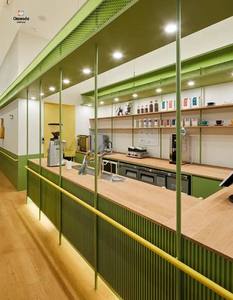 Diseño Moderno de Mostrador para Cafetería, Muebles para Cafetería, Bar y Tienda de Té de Burbujas, Decoración de Interiores, Mostrador de Café y Vitrina - Product Image 4