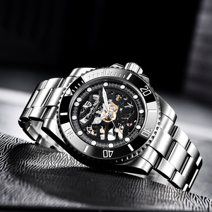 Pagani Design Men's <b>Automatic</b> Mechanical <b>Watch</b> <b>Skeleton</b> Stainless Steel Waterproof 100m Fashion <b>Watch</b> PD-1659 - Product Image 2