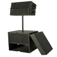 Sistema de altavoces más vendido (con subwoofer) - Altavoces profesionales para megafonía, ideales para escenarios de conciertos al aire libre
